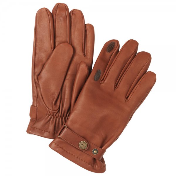 Laksen »Sutton« Men's Shooting Gloves, Cashmere Lining, Brown, Size S
