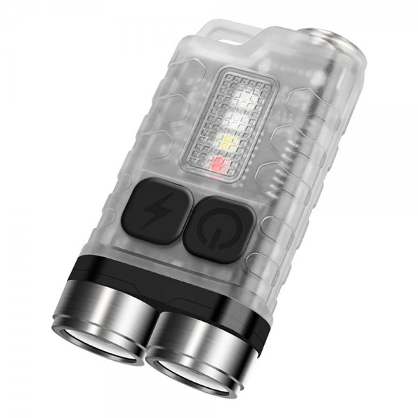 Mini lampe torche à double source de lumière SPERAS V3, LED, 900 lm