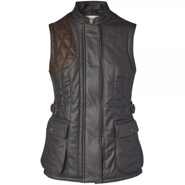 Heinz Bauer Ladies Profi Skeet Shooting Vest, Buckskin, Size 34