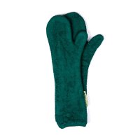 Dog Drying Mitts, Bottle Green