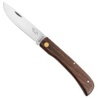 Cuchillo plegable Hippekniep, pequeño, roble ahumado