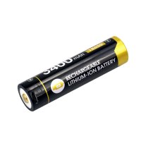Batteria SPERAS R34 agli ioni di litio 18650, 3400 mAh, micro USB