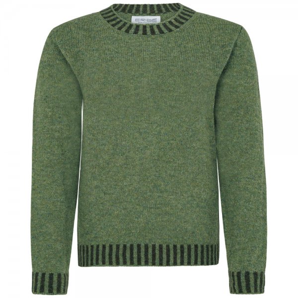 Eribé »Bruar« Men's Sweater, Fern, Size S