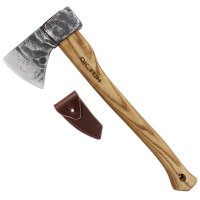 Hachuela forestal DICTUM con funda de cuero