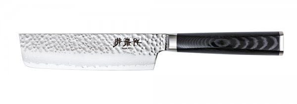 Couteau à légumes Tanganryu Hocho, Usuba, micarta de lin
