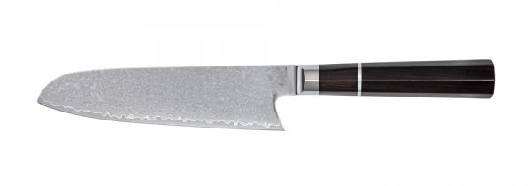 Serie di coltelli DICTUM »Ebano«, Santoku (coltello multiuso)