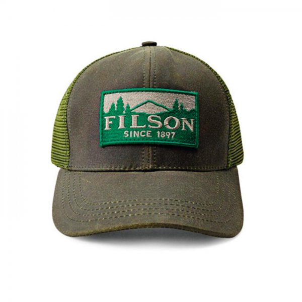Filson Logger Mesh Cap, Otter Green