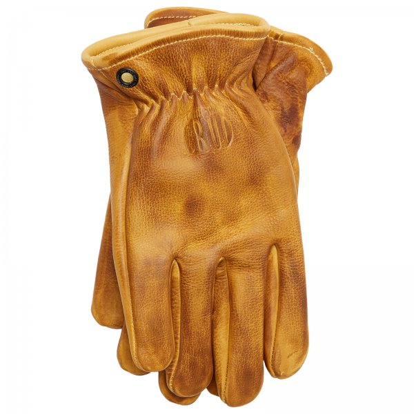 Crud Leder-Handschuhe »Dickson«, tan, Größe S