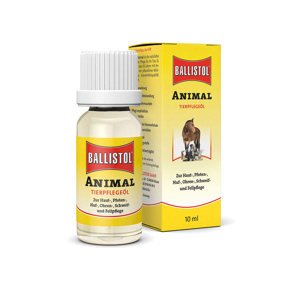 Huile pour le soin des animaux Ballistol Animal, 10 ml, Toilettage canin