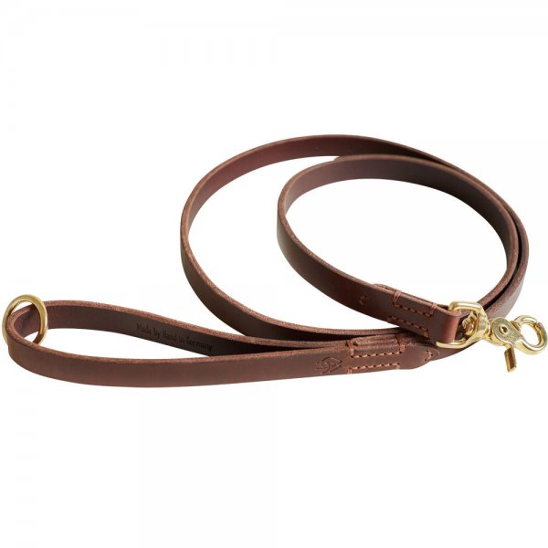 Correa para perros Helen Wells »Classic«, castaño, 120 cm