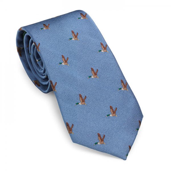 Laksen Tie »Ducks«, Blue