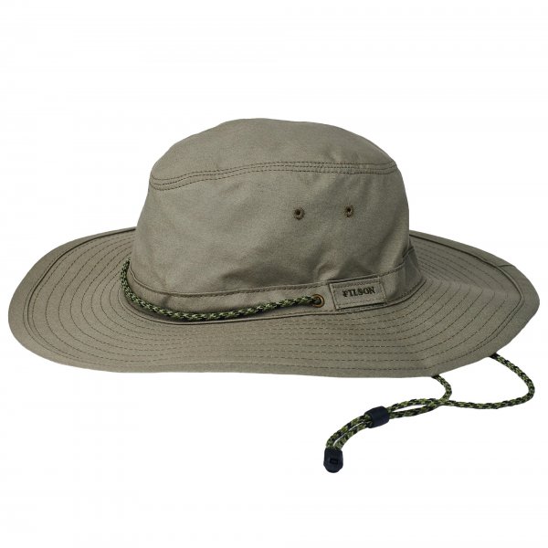 Filson Twin Falls Travel Hat, Otter Green, taglia S