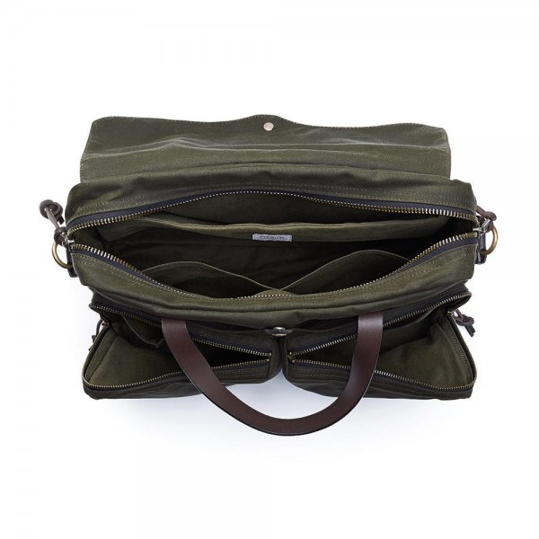 Filson 24 Hour Tin Briefcase Otter Green Backpacks Bags The GunDog Affair