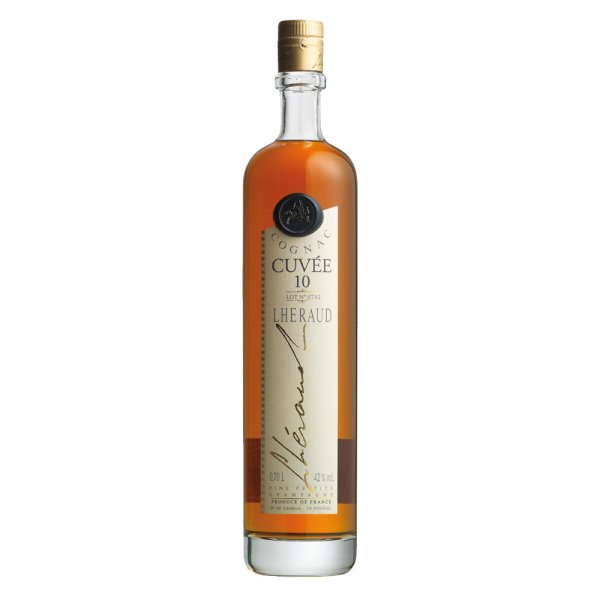 Cognac Lhéraud Cuvée 10 anni, 700 ml