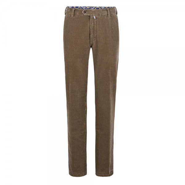 Meyer spodnie sztruksowe męskie Bonn, beżowe, rozmiar 25