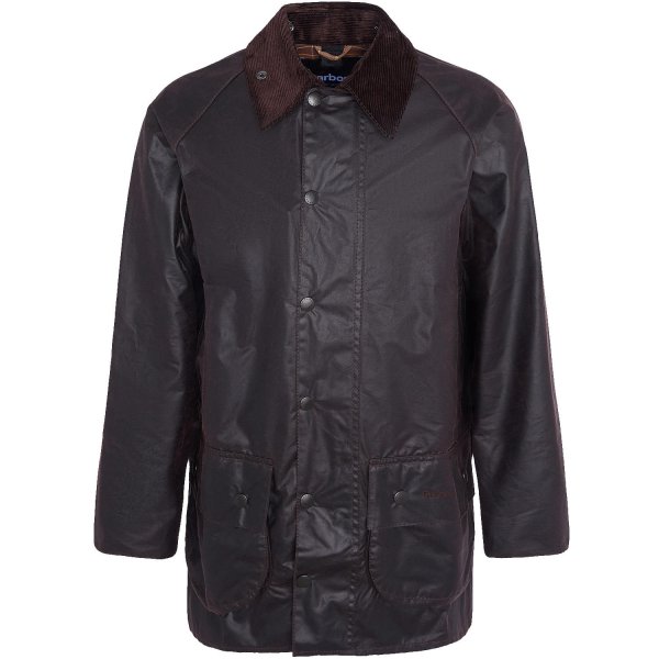 Veste cirée Barbour » Beaufort «, marron rustique, taille femme 38/homme 48