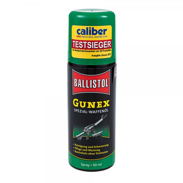Huile pour armes Ballistol Gunex, spray, 50 ml