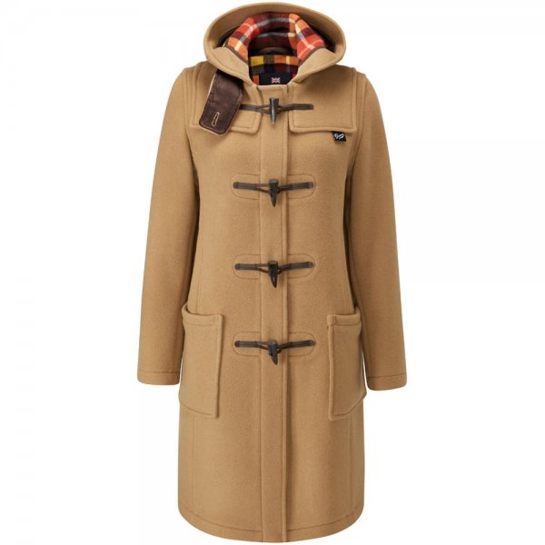 Montgomery da donna Gloverall »Slim Long«, beige cammello, taglia 8 (34)