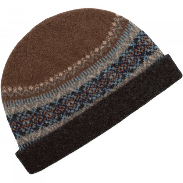 Gorro Eribé Fair Isle »Alloa«, marrón