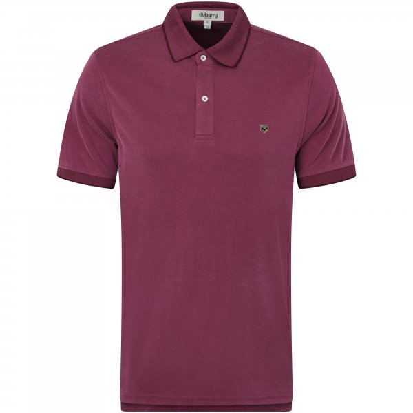Dubarry, Męska koszulka polo Sweeney, rubinowa, rozmiar XL