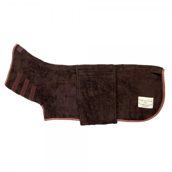 Dog Drying Coat, Country Collection, Mud, Size S