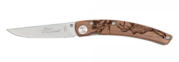 Cuchillo plegable Le Thiers Nature, ciervo