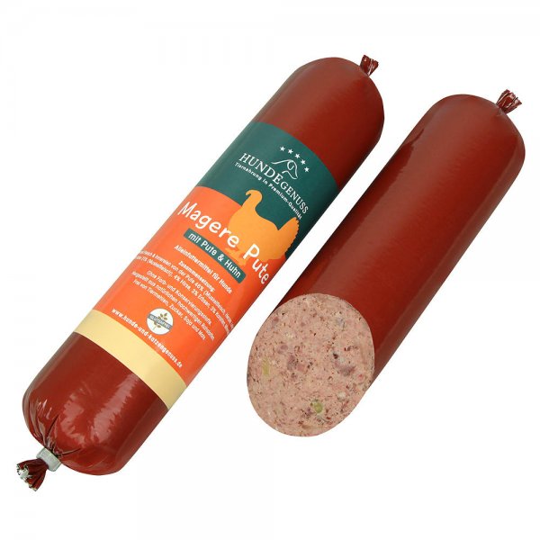 Carne magra di tacchino »Hundegenuss«, 6 x 400 g