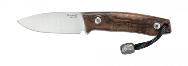 Cuchillo de caza y exteriores Lionsteel M1, madera de nogal