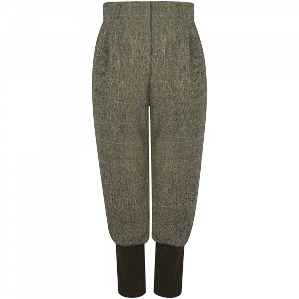 Pantalones 3/4 de caza estilo inglés de tweed para mujer Purdey »MacAterick«, 34