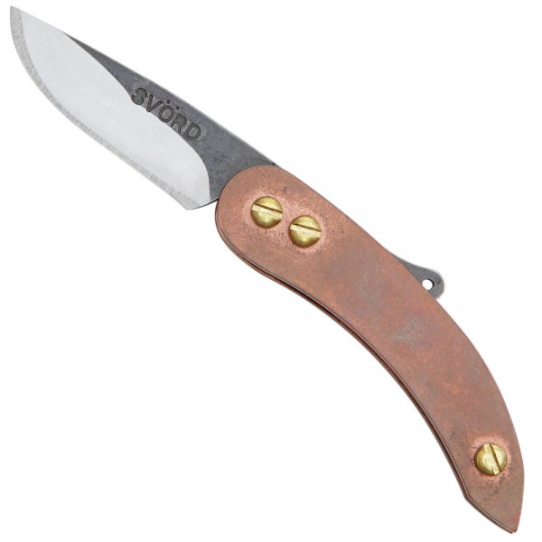 Coltello a serramanico Svörd Peasant Micro, rame