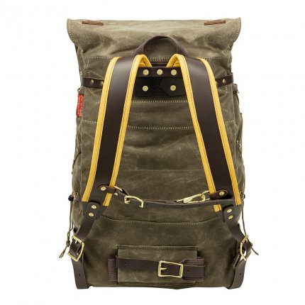Frost River Isle Royal Bushcraft Backpack Dark Olive Backpacks Bags The GunDog Affair