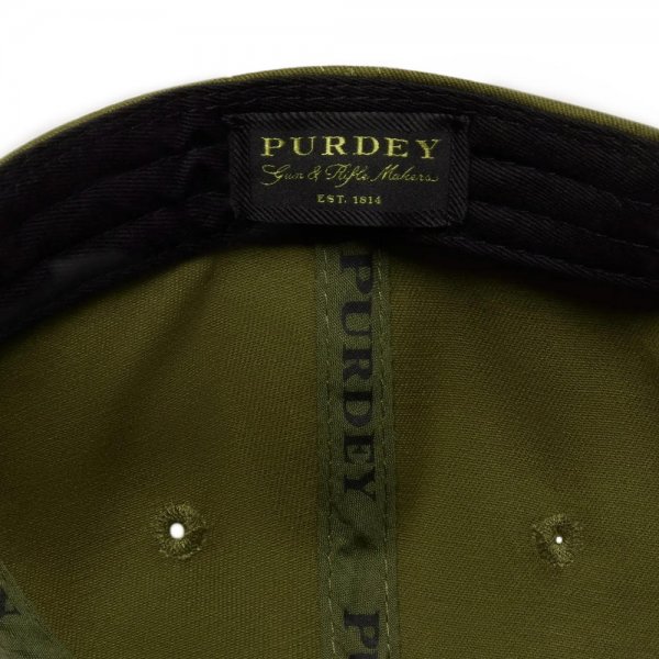 Purdey Cap Green One Size Caps The GunDog Affair