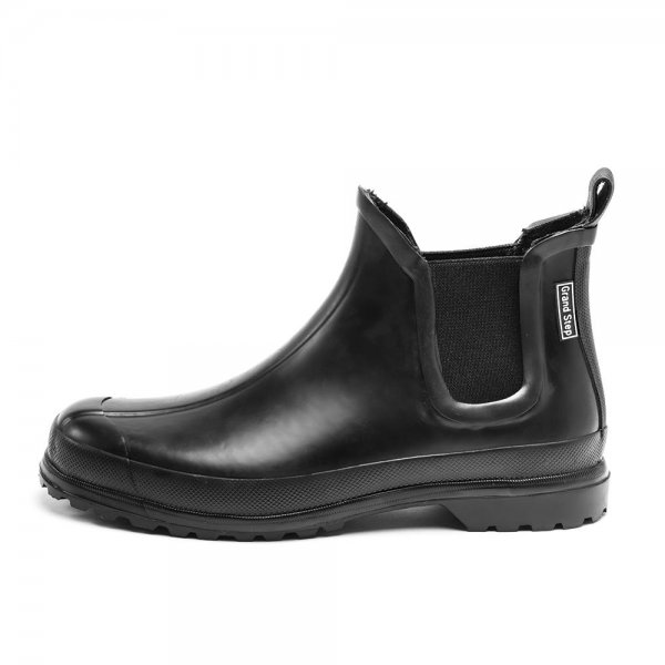 Grand Step buty gumowe damskie z naturalnego kauczuku, czarne, rozmiar 41