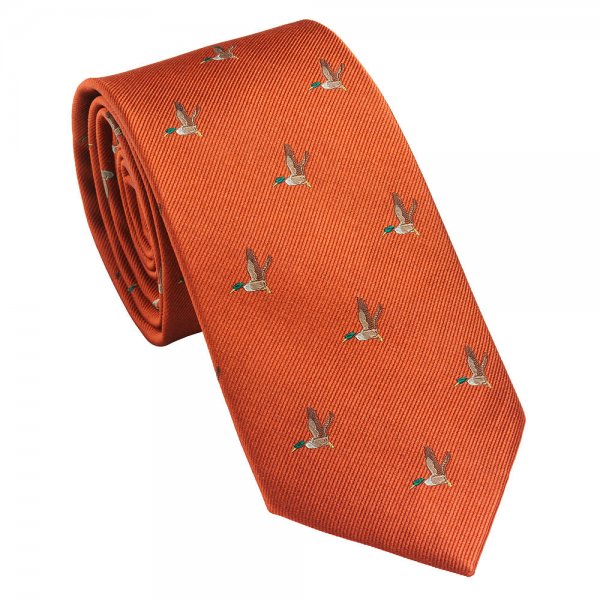 Laksen Tie »Ducks«, Orange